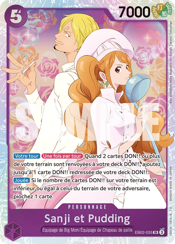 Sanji et Pudding